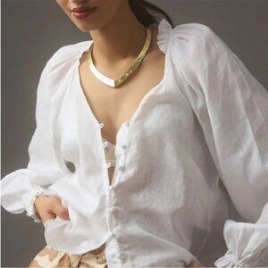 Elegant White Women's Top